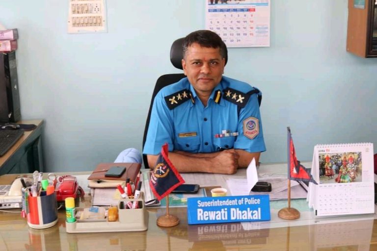 माता दुर्गाको आशिर्वादले अपराध नियन्त्रण गर्न सफल : प्रहरी उपरिक्षक ढकाल