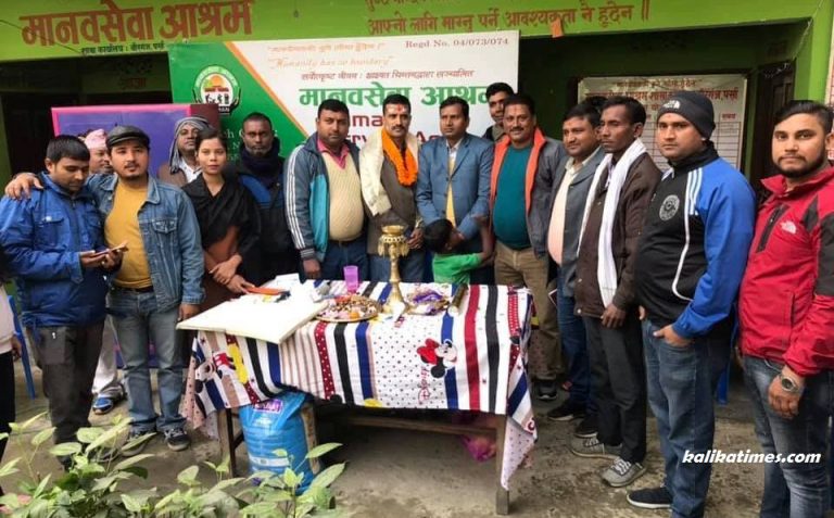 जन्मदिनको अवसरमा आश्रमलाई दराज तथा भाडाकुडा सहयोग
