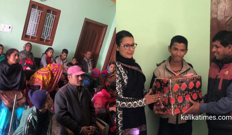 १२ वर्षमा प्रवेश गरेको अवसरमा १२ जना अति विपन्न विद्यार्थीहरुलाई शैक्षिक सामाग्री सहयोग