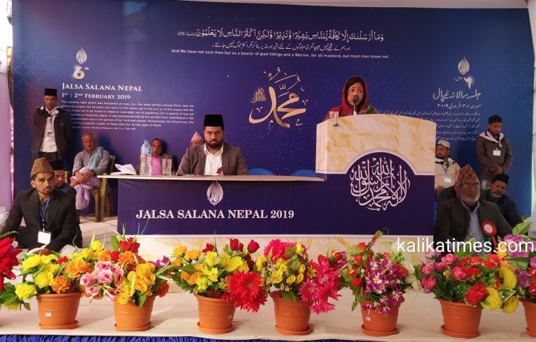 “सबैलाई प्रेम गरौं, कसैलाई घृणा नगरौं भन्ने मुल नाराका साथ अहमदिया संघको जालसा सुरु