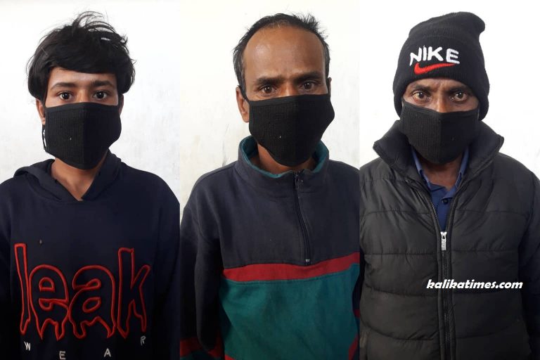 लागु औषध चरेश र ट्याब्लेट सहित ३ जना पक्राउ