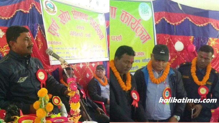 कालिकामाई गाउँपालिकाको वडा नं. २ पूर्ण खोप घोषणा