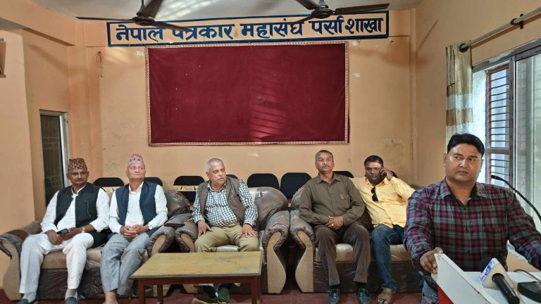 मंसिर ५ गते पाेखरियामा हुने एमाले आम सभाकाे तयारी पुरा