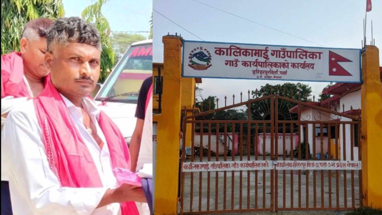 कालिकामाईका एम्बुलेन्स चालक महताेकाे रुखबाट खसेर मृत्यु