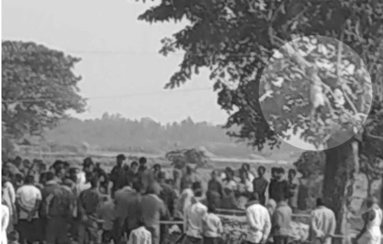 पर्सामा करेन्ट लागेर एक जनाकाे मृत्यु
