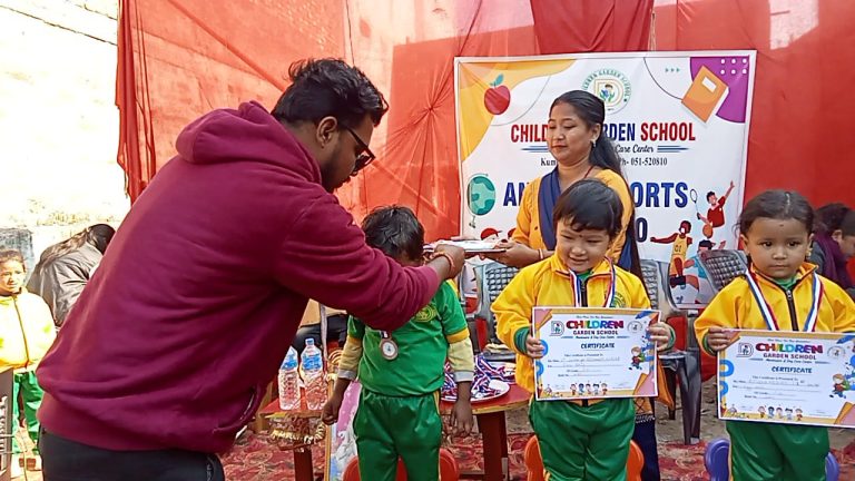 चिल्ड्रेन गाडेन स्कुलको वार्षिक खेलकुद दिवस सम्पन्न