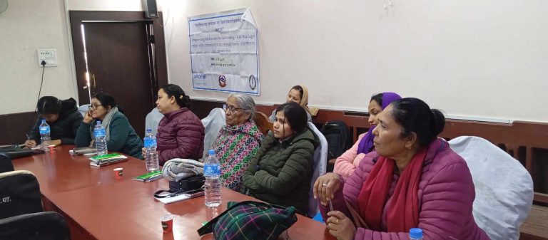 बाल विवाह रोकथाम सम्बन्धी वीरगंजमा अभिमुखीकरण