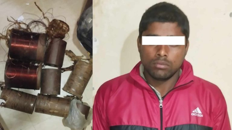 बाराबाट ट्रान्सफरमा चोरी गर्ने भारतिय नागरिक पक्राउ