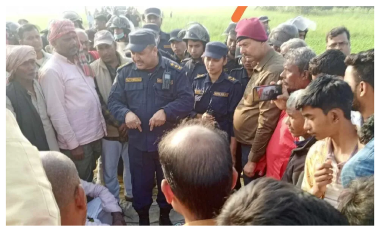 राैतहटमा सरस्वतीको मूर्ति सेलाउन जाने क्रममा झडप, एक जना घाइते