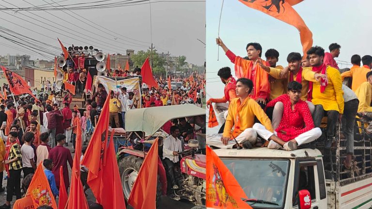 हनुमान जन्माेत्सवकाे अवसरमा वीरगंजमा वृहत शोभा यात्रा