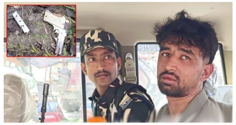 मितेरी पुलबाट पेस्तोलसहित नेपाली नागरिक पक्राउ