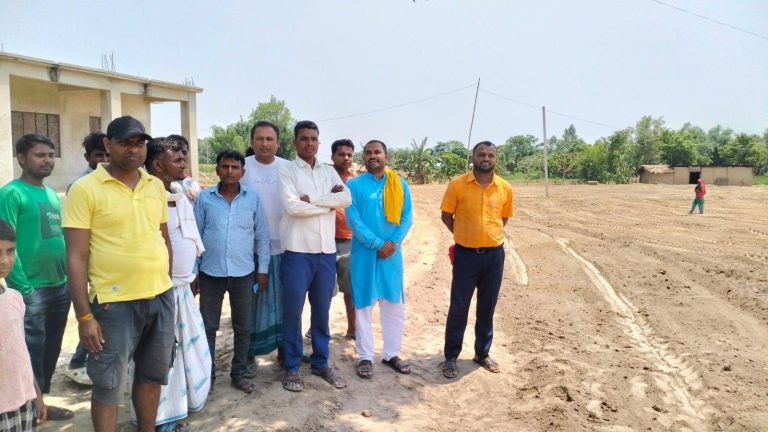 जगरनाथपुरका अध्यक्ष यदावले अतिक्रमण गरिएका डेढ बिघा विद्यालयकाे जग्गा खाली गराए