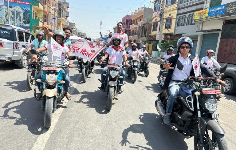 एनएमएसआरए वीरगंजले विभिन्न कार्यक्रम गरि मजदूर दिवस मनायो