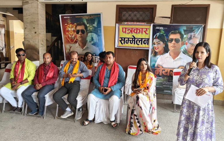 भोजपुरी चलचित्र ‘मेयर सिंह’ को निर्माण सम्पन्न, छिटै प्रदर्शन हुने