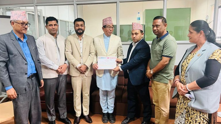 अशोक राई नेतृत्वको जसपालाई निर्वाचन आयोगले दियाे मान्यता