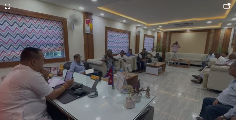 वीरगंजमा बन्न लागेकाे चिडियाखानाको सीमाभित्र पर्ने अतिक्रमण हटाउन छलफल
