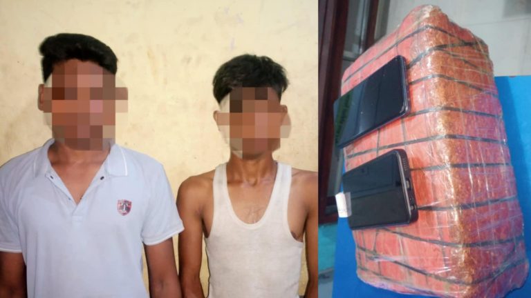 वीरगंजबाट लागु औषध गाँजा सहित दुई जना पक्राउ
