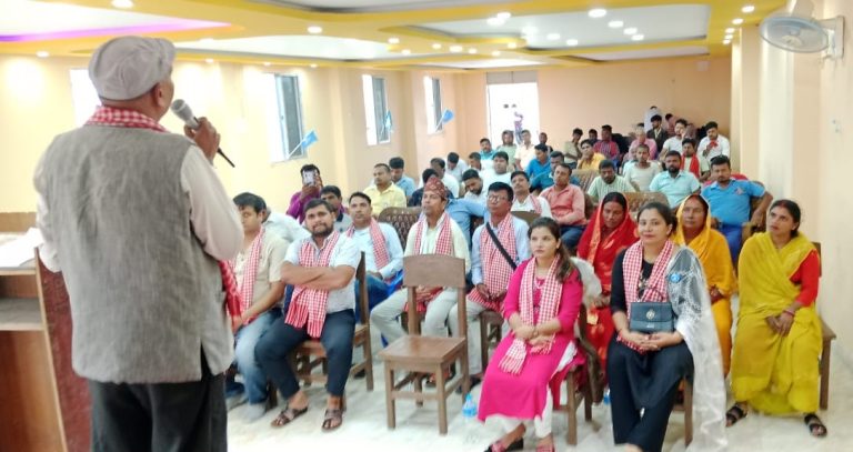 रास्वपाकाे प्रथम पोखरिया नगर भेला सम्पन्न, पटेलकाे नेतृत्वमा कमिटी गठन