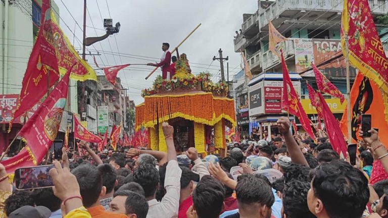 वीरगंजमा दाेस्राे गहवामाईकाे रथ यात्रा भव्य रुपमा सम्पन्न