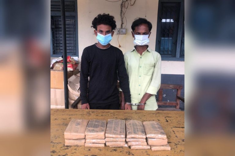 वीरगंजबाट लागु औषध चरेश सहित दुई भारतिय नागरिक पक्राउ