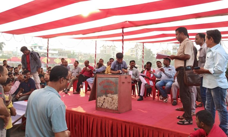 घडीअर्वा पोखरी छठ पुजा समितिद्वारा लक्की ड्रकाे नतिजा सार्वजनिक