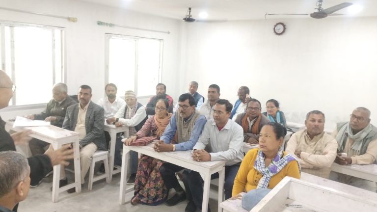 नेकपा एस पर्साकाे सचिवालय बैठक सम्पन्न