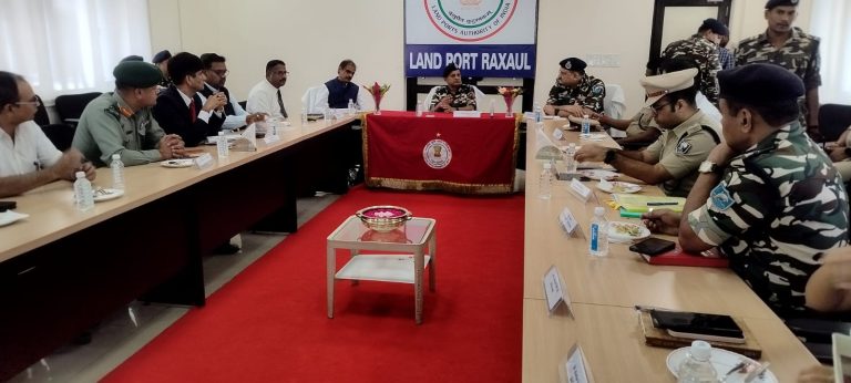 रक्साैलमा नेपाल र भारतका सुरक्षा अधिकारीहरु बिच समन्वय बैठक