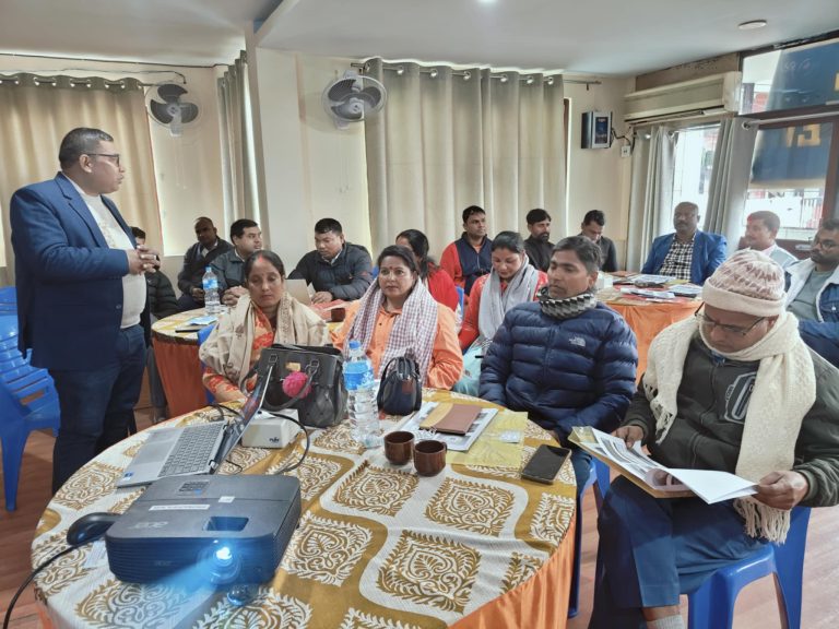 स्थानिय अधिकार कार्यक्रमकाे बार्षिक समिक्षा सम्पन्न