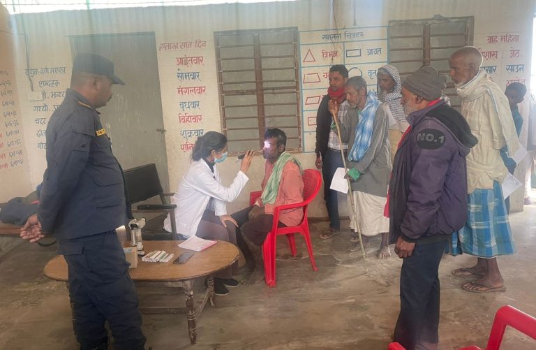 जनमत पार्टीकाे १५ औं आँखा शिविर सम्पन्न