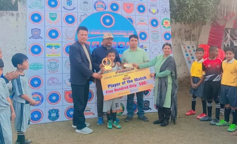 प्याब्सन जुनियर फुटबल प्रतियोगिता : ज्ञान ज्योति र ठोरी एकेडेमीको शानदार जित