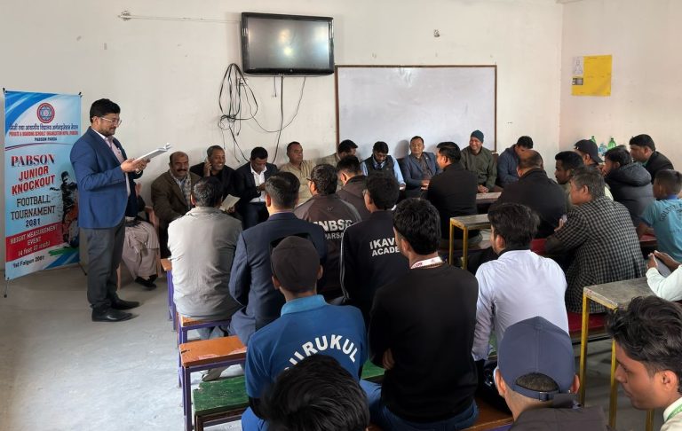 प्याब्सन अन्तरविद्यालय क्रिकेट तथा फुटबल प्रतियोगिताको क्याप्टेन मीट्स सम्पन्न