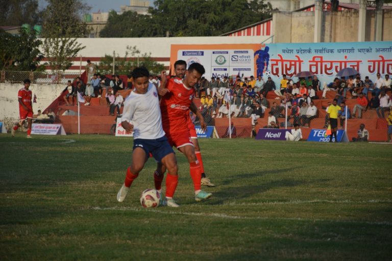 चर्च ब्वाइजलाई हराउँदै मच्छिन्द्र फुटबल क्लब सेमिफाईनलमा