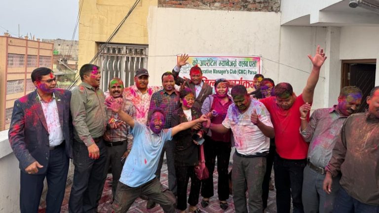 को-अपरेटिभ म्यानेजर्स क्लबद्वारा होली मिलन कार्यक्रम सम्पन्न