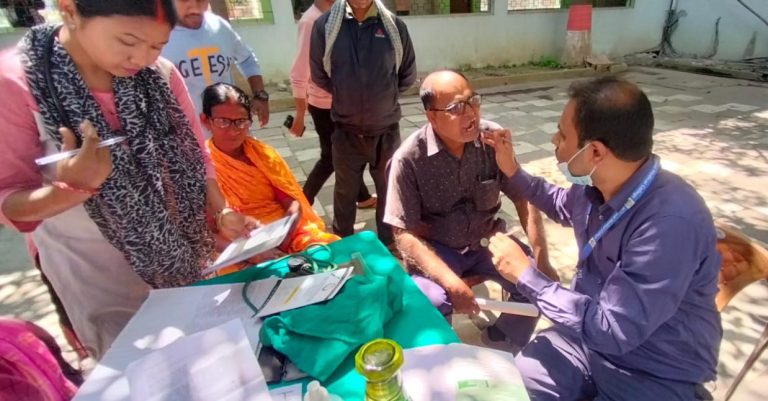 विश्व मुख स्वास्थ्य दिवसको अवसरमा नेशनल मेडिकल कलेजमा निशुल्क चेकजाँच