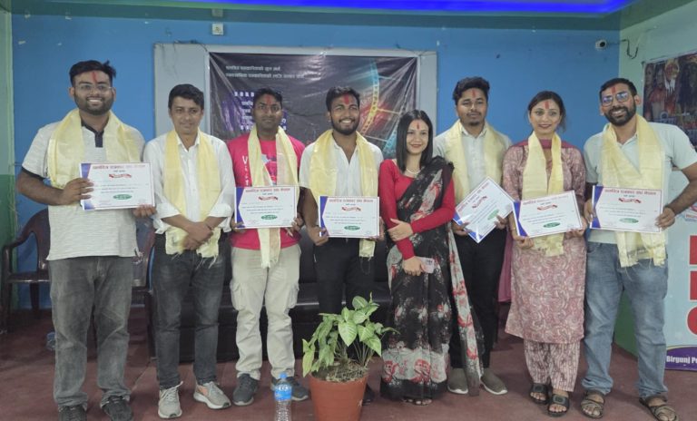 चलचित्र पत्रकार संघ पर्साको अध्यक्षतामा विक, उपाध्यक्षमा पटेल र सचिवमा यादव