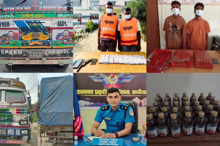 सई यादवको टिमद्वारा ठुलो परिमाणको सामान नियन्त्रण