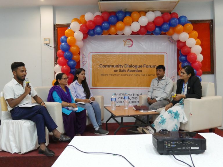 सुरक्षित गर्भपतनलाई स्वास्थ्य अधिकारको रूपमा स्थापित गर्न जोड