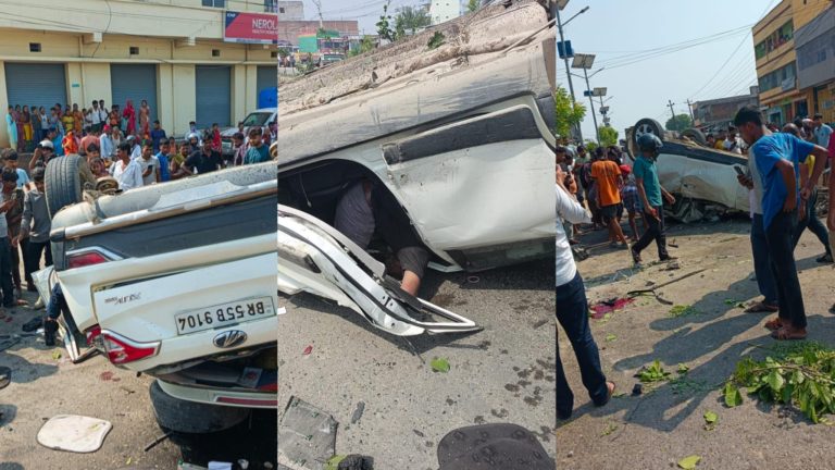 वीरगंजको बाइपास सडकमा कार दुर्घटना, एक जनाको मृत्यु र ३ जना घाइते