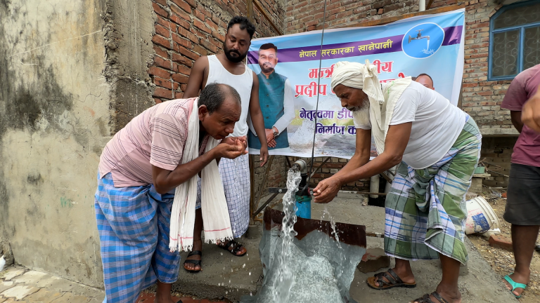 वीरगंजका १०० स्थानमा डीप बोरिङ, घर–घरमा पाइपलाइनमार्फत पानी आपूर्ति सुरु