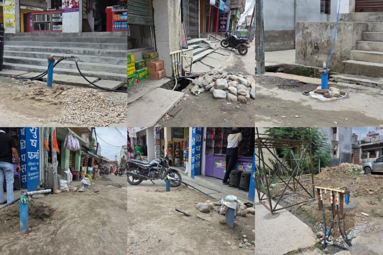 डिप बाेरिङ जडानकाे लागि छैन् कुनै मापदण्ड, तिन सय मिटरकाे दुरीमा एक दर्जन जडान