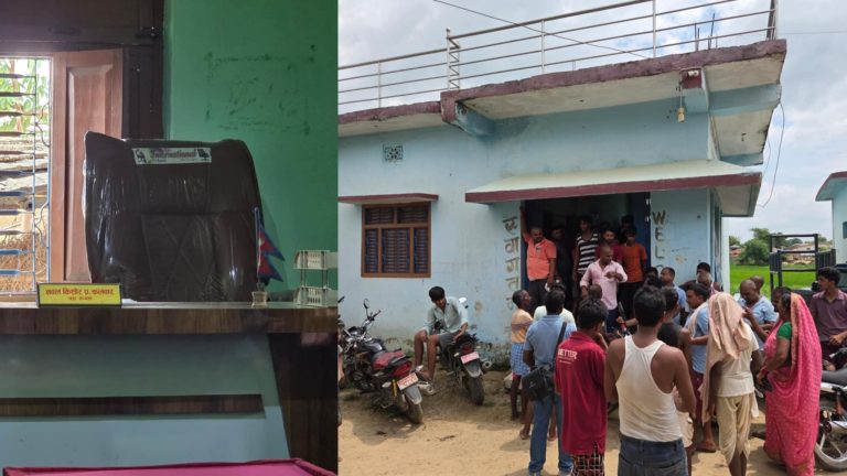 पर्सागढी–६ का वडाध्यक्ष कलवार कार्यालयमा नबस्दा सेवाग्राही हैरान