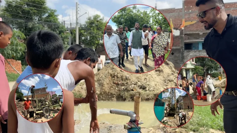 मन्त्री प्रदीप यादवको सक्रिय पहल: वीरगंजका ५० भन्दा बढी स्थानमा डिप बोरिङ