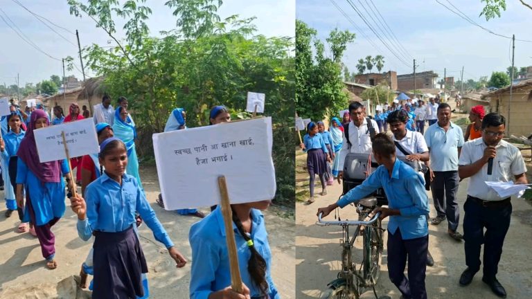 परवानीपुर गाउँपालिकाद्वारा हैजा नियन्त्रणका लागि जनचेतना