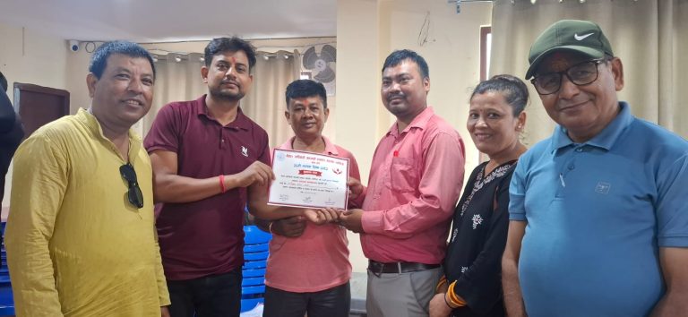 फोनिज मधेस प्रदेशको आयोजनामा वीरगंजमा रक्तदान कार्यक्रम सम्पन्न