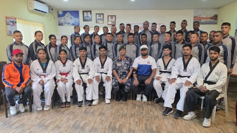 वीरगंजमा सशस्त्र प्रहरीको आत्मरक्षा तालिम सुरु, ३५ जना सहभागी