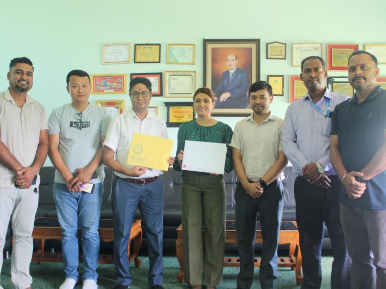 नेशनल मेडिकल कलेज र आईजीआई प्रुडेनशियल इन्स्योरेन्सबीच स्वास्थ्य सेवा सहकार्य सम्झौता