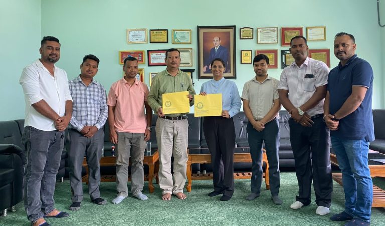 नेशनल मेडिकल कलेज र शिवम फार्मास्युटिकल्सबीच स्वास्थ्य सेवा सम्झौता