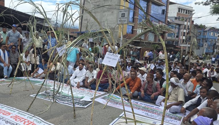 बलरा नगरपालिकाको किसान आन्दोलनप्रति ऐक्यबद्धता, नगरप्रमुख कुशवाहाको समर्थन