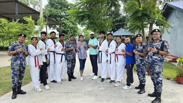 वीरगंजमा सशस्त्र प्रहरीलाई ‘सेल्फ डिफेन्स युएसी तालिम’