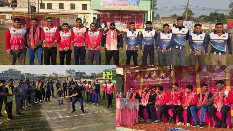 कर्मचारी प्रिमियर लिग क्रिकेट २०८२ वीरगंजमा सुरु